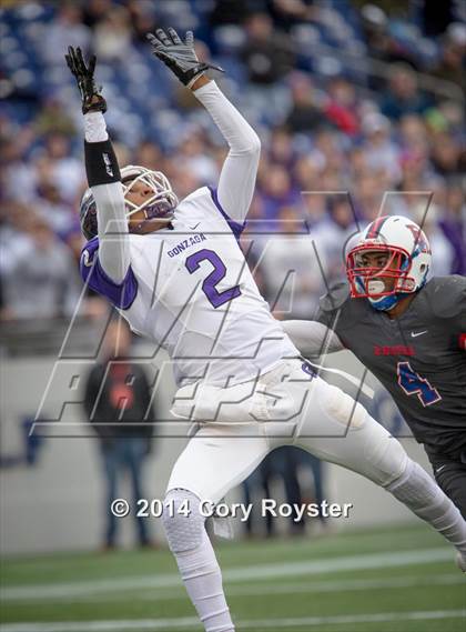 Thumbnail 1 in DeMatha vs. Gonzaga (WCAC Semifinal) photogallery.