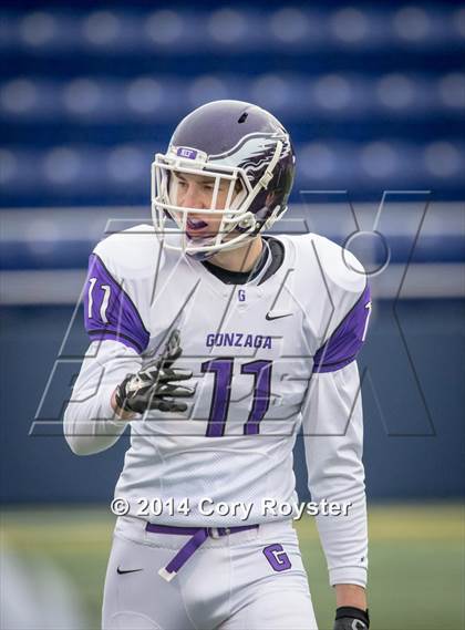 Thumbnail 2 in DeMatha vs. Gonzaga (WCAC Semifinal) photogallery.