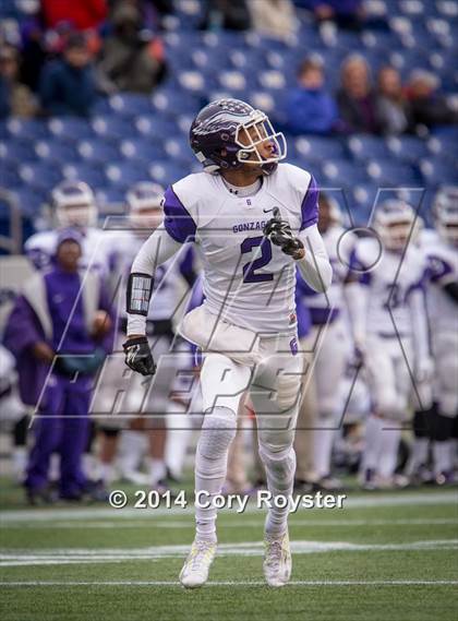 Thumbnail 2 in DeMatha vs. Gonzaga (WCAC Semifinal) photogallery.