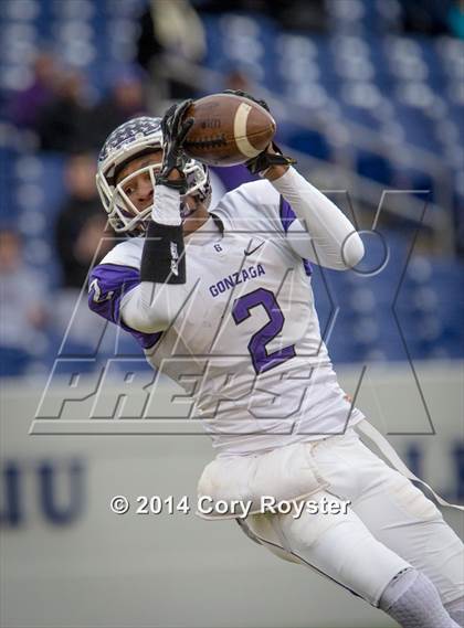 Thumbnail 3 in DeMatha vs. Gonzaga (WCAC Semifinal) photogallery.