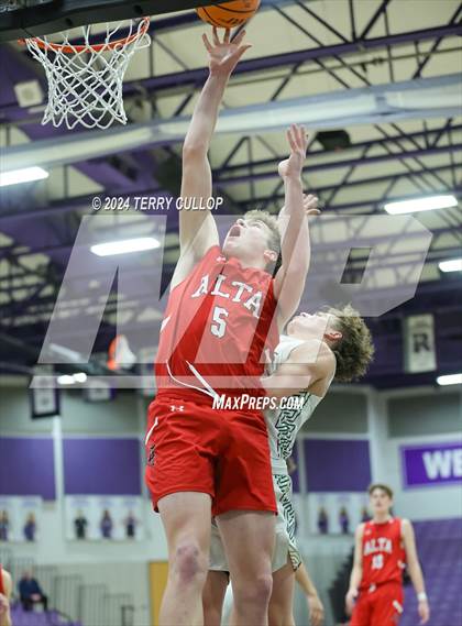 Thumbnail 2 in Alta vs. Snow Canyon (Riverton Holiday Tournament) photogallery.