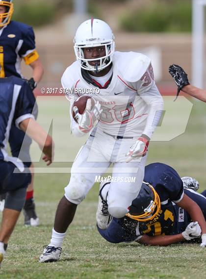 Thumbnail 2 in Beckman Patriots vs Crean Lutheran Saints photogallery.