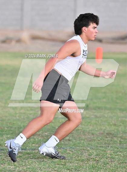 Thumbnail 2 in Northwest Christian vs. West Point (Canyon View 7on7 Tournament) photogallery.