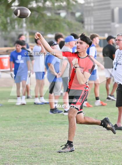 Thumbnail 3 in Northwest Christian vs. West Point (Canyon View 7on7 Tournament) photogallery.