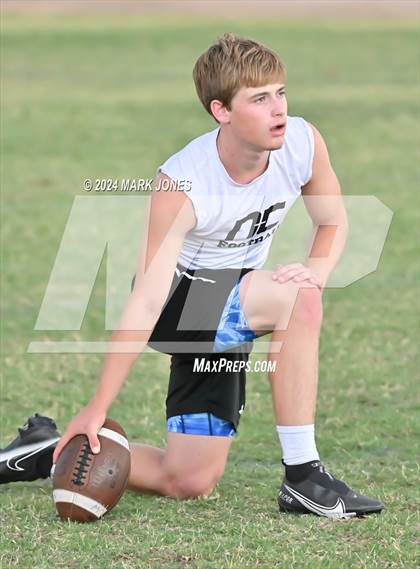 Thumbnail 1 in Northwest Christian vs. West Point (Canyon View 7on7 Tournament) photogallery.