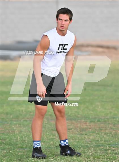 Thumbnail 1 in Northwest Christian vs. West Point (Canyon View 7on7 Tournament) photogallery.