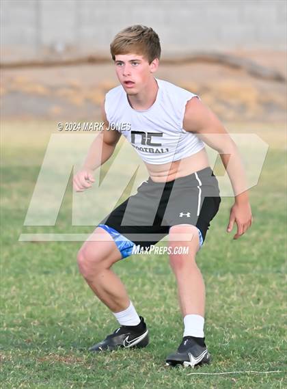 Thumbnail 2 in Northwest Christian vs. West Point (Canyon View 7on7 Tournament) photogallery.