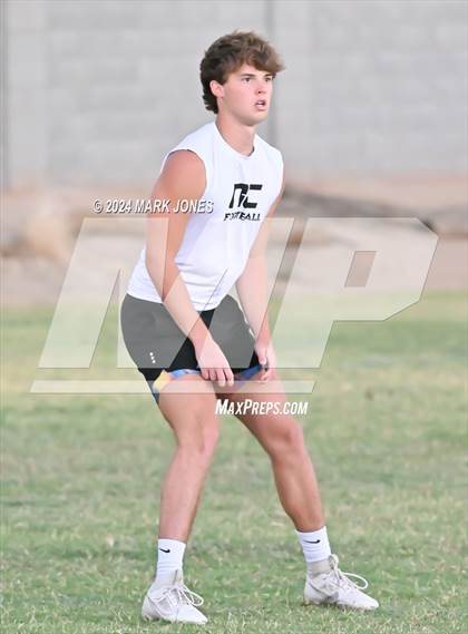 Thumbnail 3 in Northwest Christian vs. West Point (Canyon View 7on7 Tournament) photogallery.