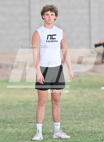 Thumbnail 2 in Northwest Christian vs. West Point (Canyon View 7on7 Tournament) photogallery.