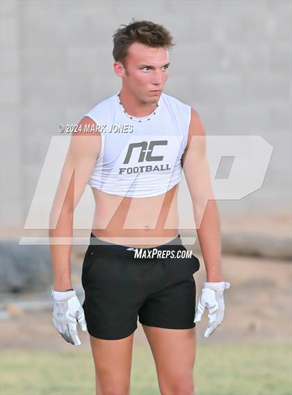 Thumbnail 2 in Northwest Christian vs. West Point (Canyon View 7on7 Tournament) photogallery.