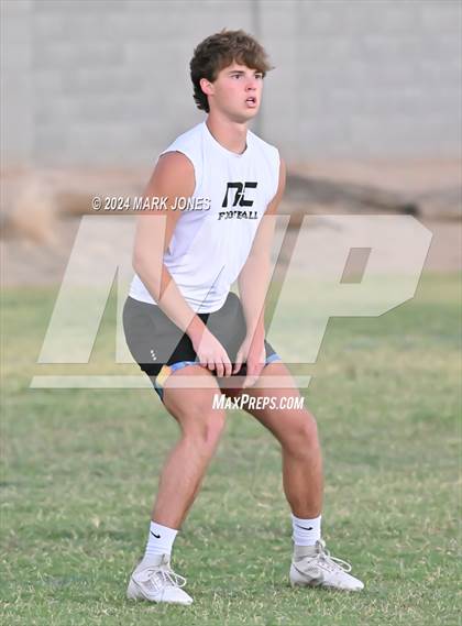 Thumbnail 2 in Northwest Christian vs. West Point (Canyon View 7on7 Tournament) photogallery.