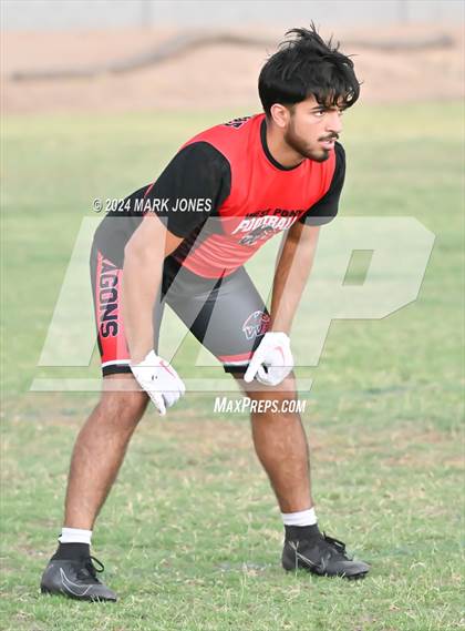 Thumbnail 2 in Northwest Christian vs. West Point (Canyon View 7on7 Tournament) photogallery.