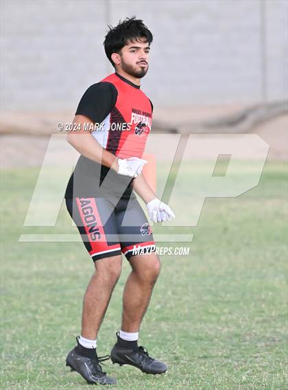 Thumbnail 2 in Northwest Christian vs. West Point (Canyon View 7on7 Tournament) photogallery.