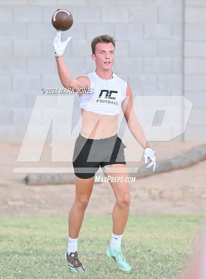 Thumbnail 3 in Northwest Christian vs. West Point (Canyon View 7on7 Tournament) photogallery.