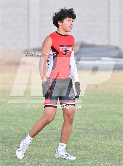 Thumbnail 3 in Northwest Christian vs. West Point (Canyon View 7on7 Tournament) photogallery.