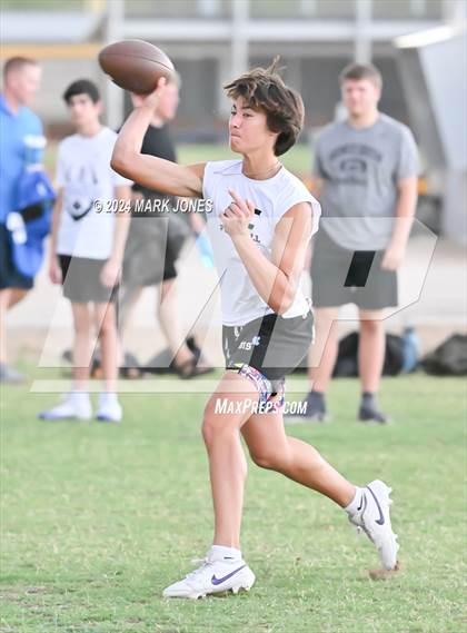 Thumbnail 2 in Northwest Christian vs. West Point (Canyon View 7on7 Tournament) photogallery.