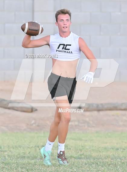 Thumbnail 1 in Northwest Christian vs. West Point (Canyon View 7on7 Tournament) photogallery.