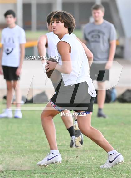 Thumbnail 1 in Northwest Christian vs. West Point (Canyon View 7on7 Tournament) photogallery.