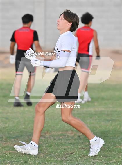Thumbnail 2 in Northwest Christian vs. West Point (Canyon View 7on7 Tournament) photogallery.
