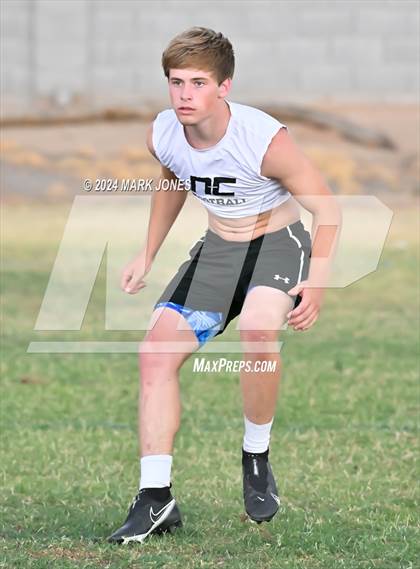 Thumbnail 2 in Northwest Christian vs. West Point (Canyon View 7on7 Tournament) photogallery.
