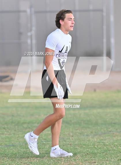 Thumbnail 3 in Northwest Christian vs. West Point (Canyon View 7on7 Tournament) photogallery.