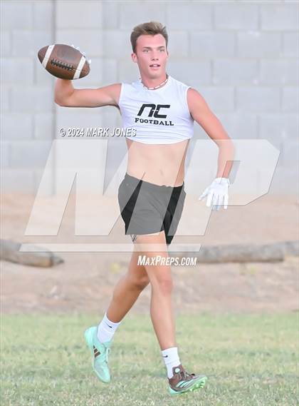 Thumbnail 2 in Northwest Christian vs. West Point (Canyon View 7on7 Tournament) photogallery.