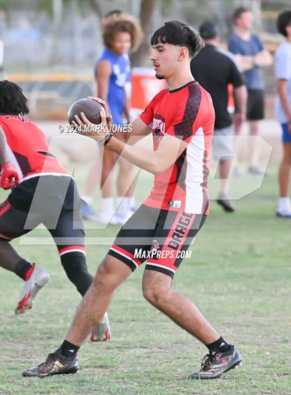 Thumbnail 2 in Northwest Christian vs. West Point (Canyon View 7on7 Tournament) photogallery.