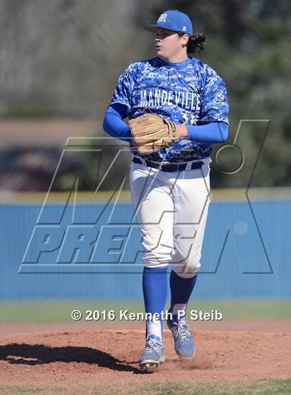 Thumbnail 3 in Mandeville vs. East St. John (SCC Tournament) photogallery.