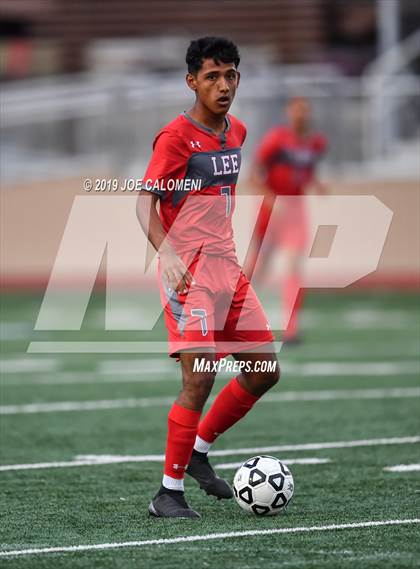 Thumbnail 1 in Lee [Robert E.] vs O'Connor (UIL 6A Bi-District Playoff) photogallery.