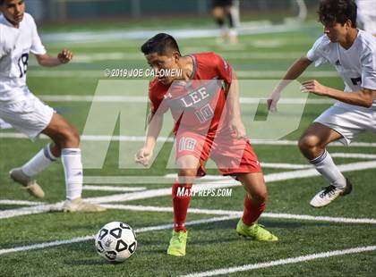 Thumbnail 1 in Lee [Robert E.] vs O'Connor (UIL 6A Bi-District Playoff) photogallery.