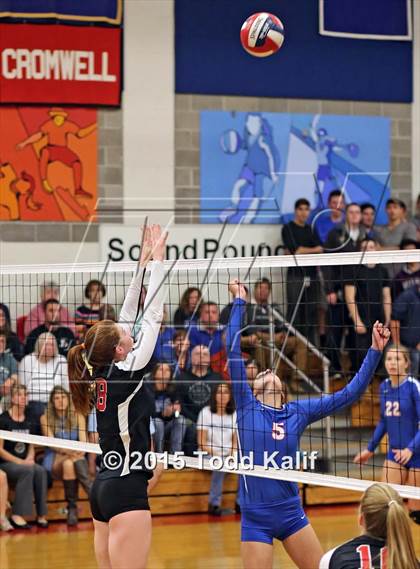 Thumbnail 1 in Hale Ray vs Cromwell (Shoreline Semifinal) photogallery.