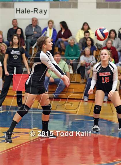 Thumbnail 2 in Hale Ray vs Cromwell (Shoreline Semifinal) photogallery.