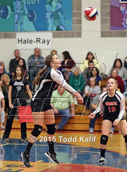 Thumbnail 3 in Hale Ray vs Cromwell (Shoreline Semifinal) photogallery.