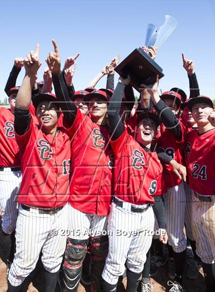 Thumbnail 3 in College Park vs. San Clemente (National High School Invitational Championship) photogallery.