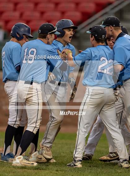 Thumbnail 3 in Franklin vs. Central Catholic (MIAA Division 1A Final) photogallery.