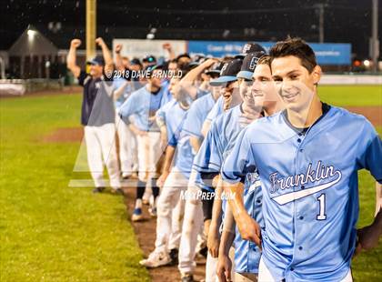 Thumbnail 2 in Franklin vs. Central Catholic (MIAA Division 1A Final) photogallery.