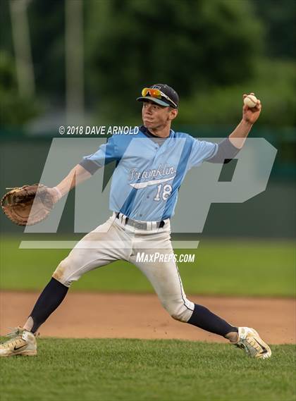 Thumbnail 1 in Franklin vs. Central Catholic (MIAA Division 1A Final) photogallery.