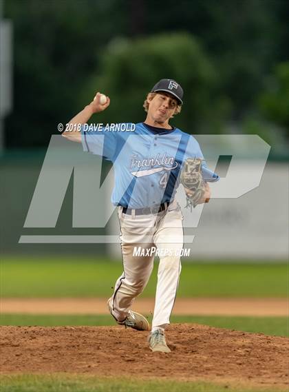 Thumbnail 3 in Franklin vs. Central Catholic (MIAA Division 1A Final) photogallery.