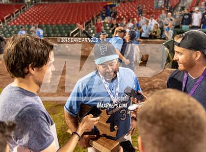 Thumbnail 3 in Franklin vs. Central Catholic (MIAA Division 1A Final) photogallery.