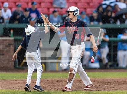 Thumbnail 2 in Franklin vs. Central Catholic (MIAA Division 1A Final) photogallery.