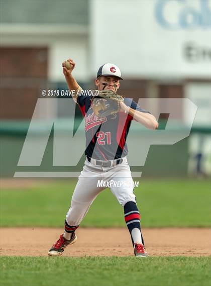 Thumbnail 2 in Franklin vs. Central Catholic (MIAA Division 1A Final) photogallery.