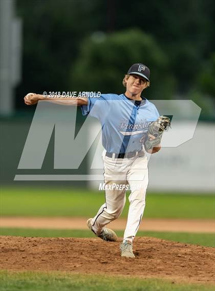Thumbnail 3 in Franklin vs. Central Catholic (MIAA Division 1A Final) photogallery.