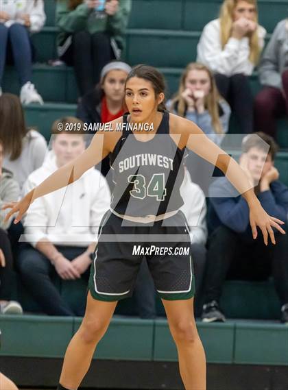 Thumbnail 1 in Lincoln Southwest vs. Lincoln East (HAC Tournament) photogallery.