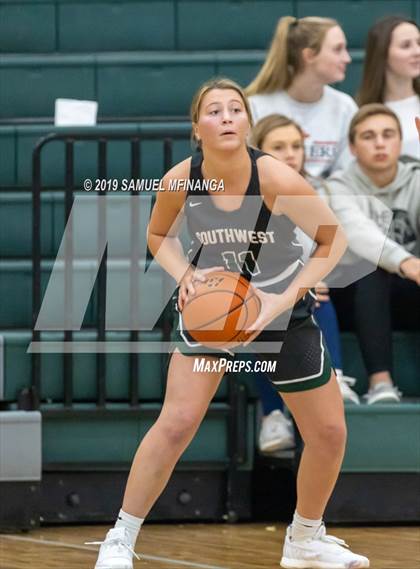 Thumbnail 2 in Lincoln Southwest vs. Lincoln East (HAC Tournament) photogallery.