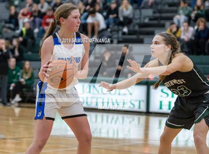 Thumbnail 3 in Lincoln Southwest vs. Lincoln East (HAC Tournament) photogallery.