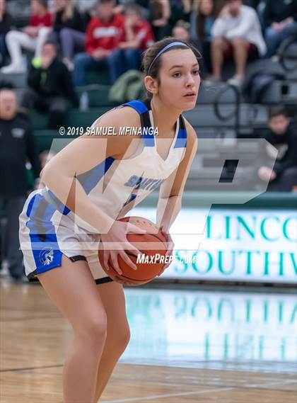 Thumbnail 2 in Lincoln Southwest vs. Lincoln East (HAC Tournament) photogallery.