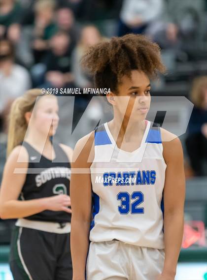 Thumbnail 1 in Lincoln Southwest vs. Lincoln East (HAC Tournament) photogallery.