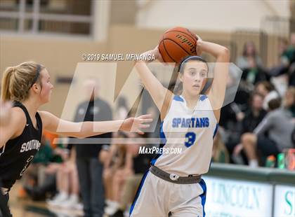 Thumbnail 2 in Lincoln Southwest vs. Lincoln East (HAC Tournament) photogallery.