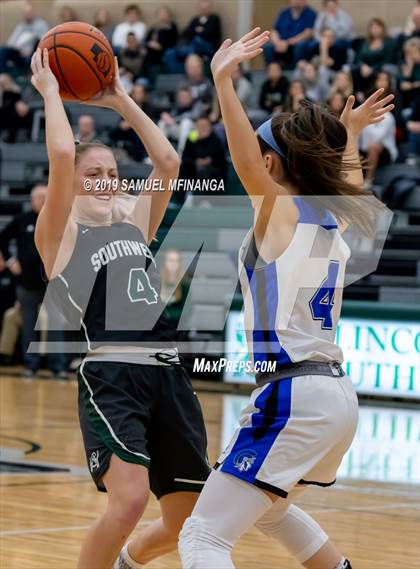 Thumbnail 1 in Lincoln Southwest vs. Lincoln East (HAC Tournament) photogallery.