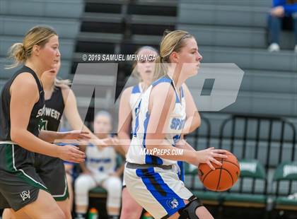 Thumbnail 3 in Lincoln Southwest vs. Lincoln East (HAC Tournament) photogallery.